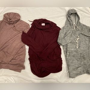 Maternity sweaters bundle XS/S Motherhood Maternity, Old Navy & Isabel Maternity